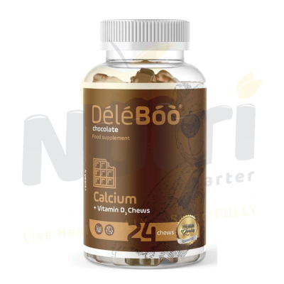 ديلي بوو تشيوز فيتامين د و كالسيوم، بطعم الشوكولاته ٩٠ حبة