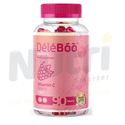 ديلي بوو بينز فيتامين سي  مع زنك  ، التوت البري ٩٠ حبة