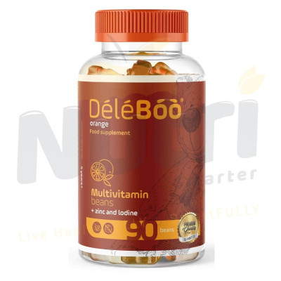 ديلي بوو بينز فيتامينات متعددة مع زنك و يود ، البرتقال ٩٠ حبة