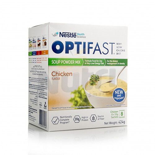 شوربة اوبتيفاست بنكهة الدجاج